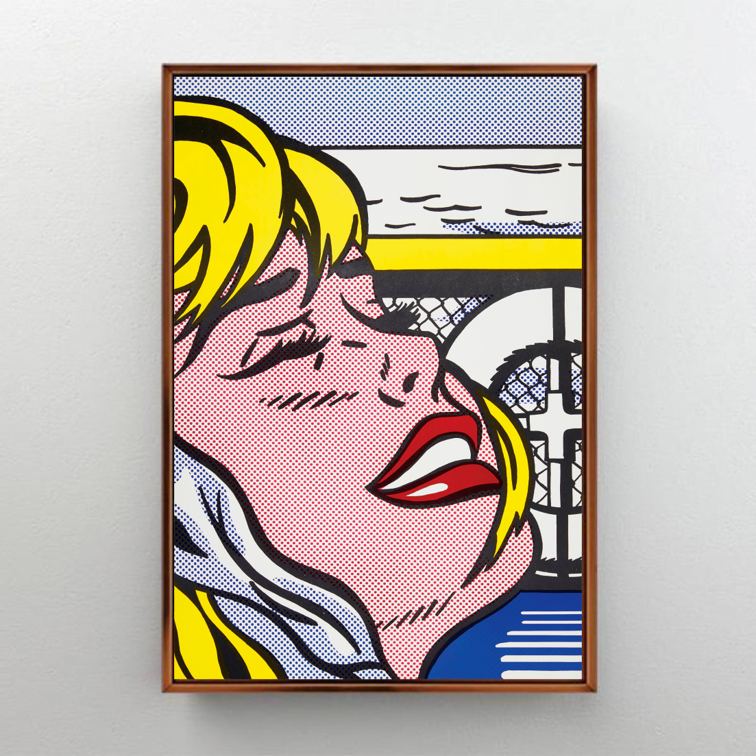 CA240 ROY LICHTENSTEIN - SHIPBOARD GIRL