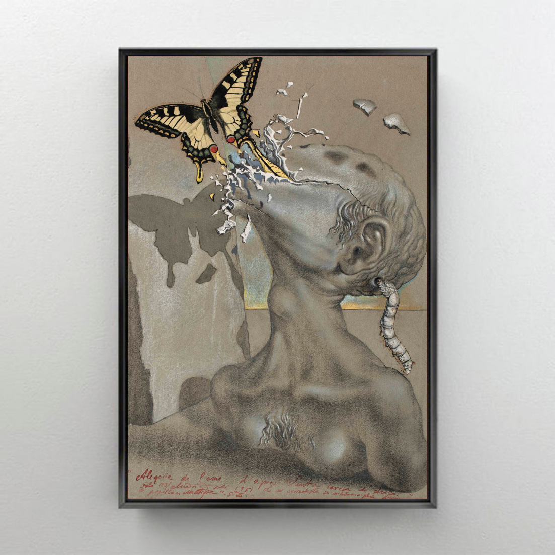 CA208 SALVADOR DALI-ALLEGORIE DE LAME