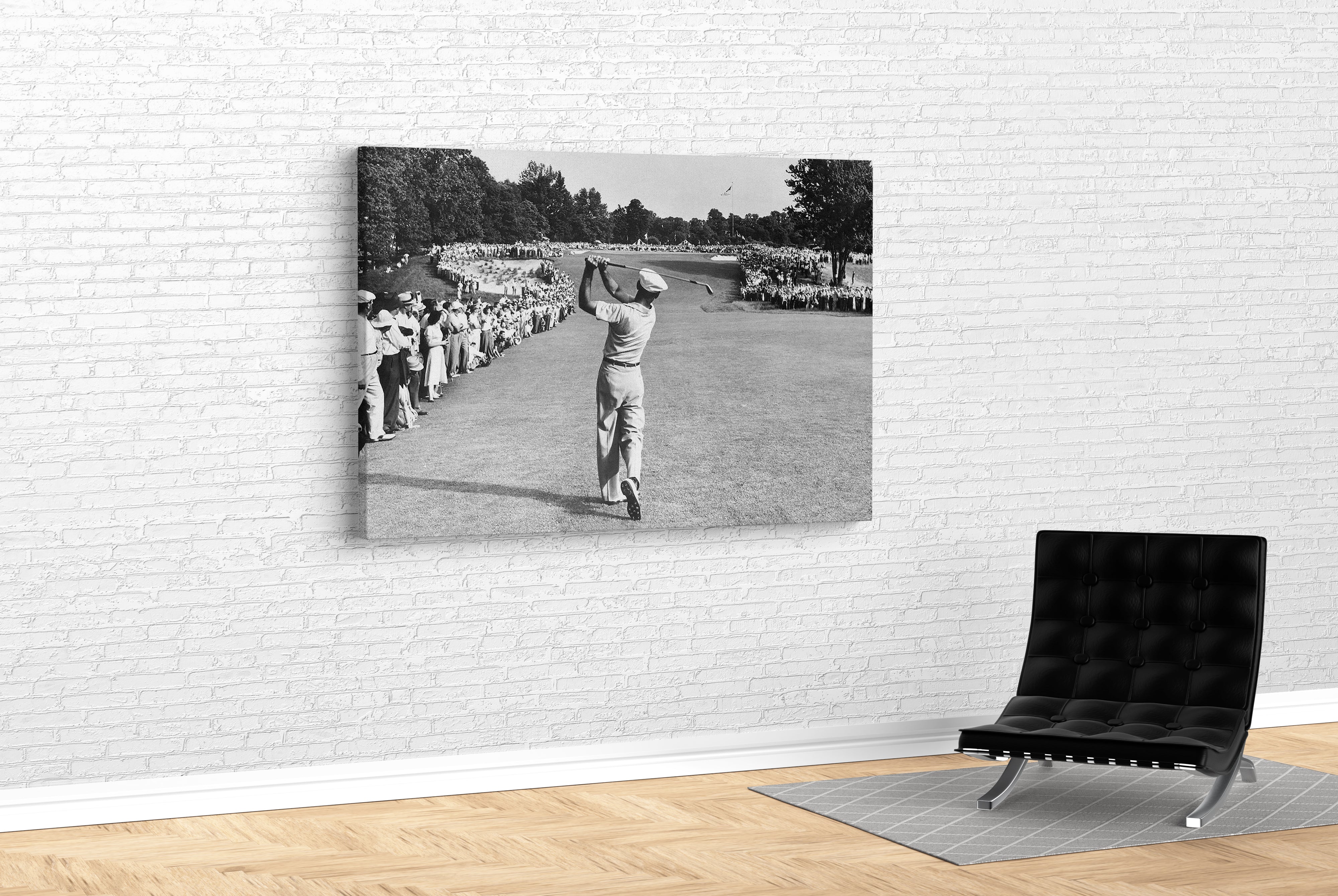 CA2217 BEN HOGAN -FAMOUS GOLF SHOT