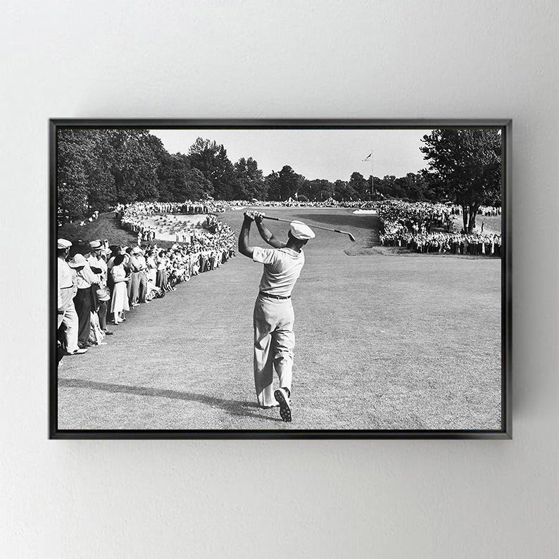 CA2217 BEN HOGAN -FAMOUS GOLF SHOT