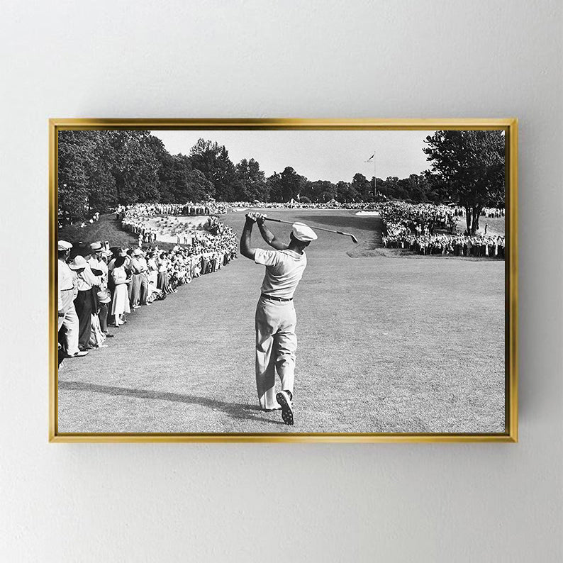 CA2217 BEN HOGAN -FAMOUS GOLF SHOT