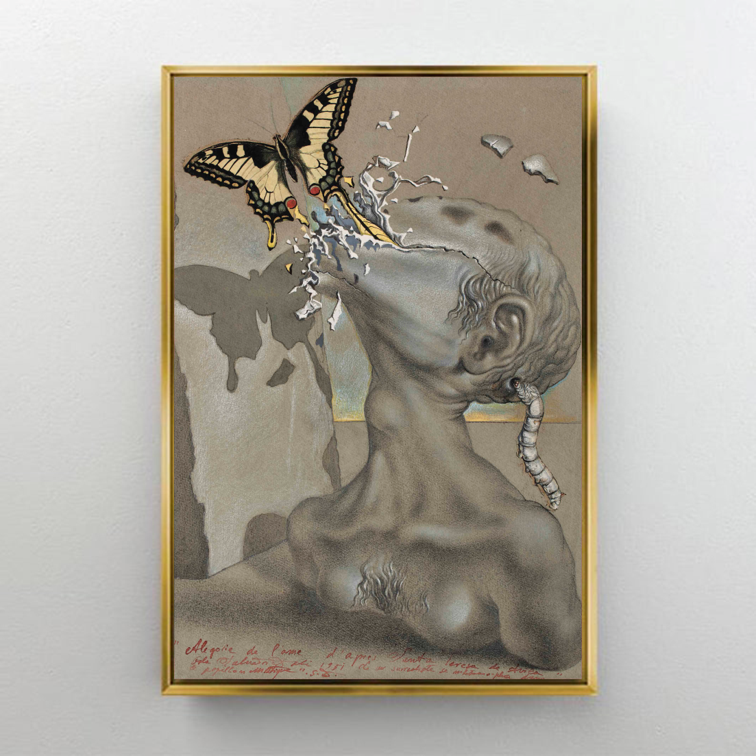 CA208 SALVADOR DALI-ALLEGORIE DE LAME