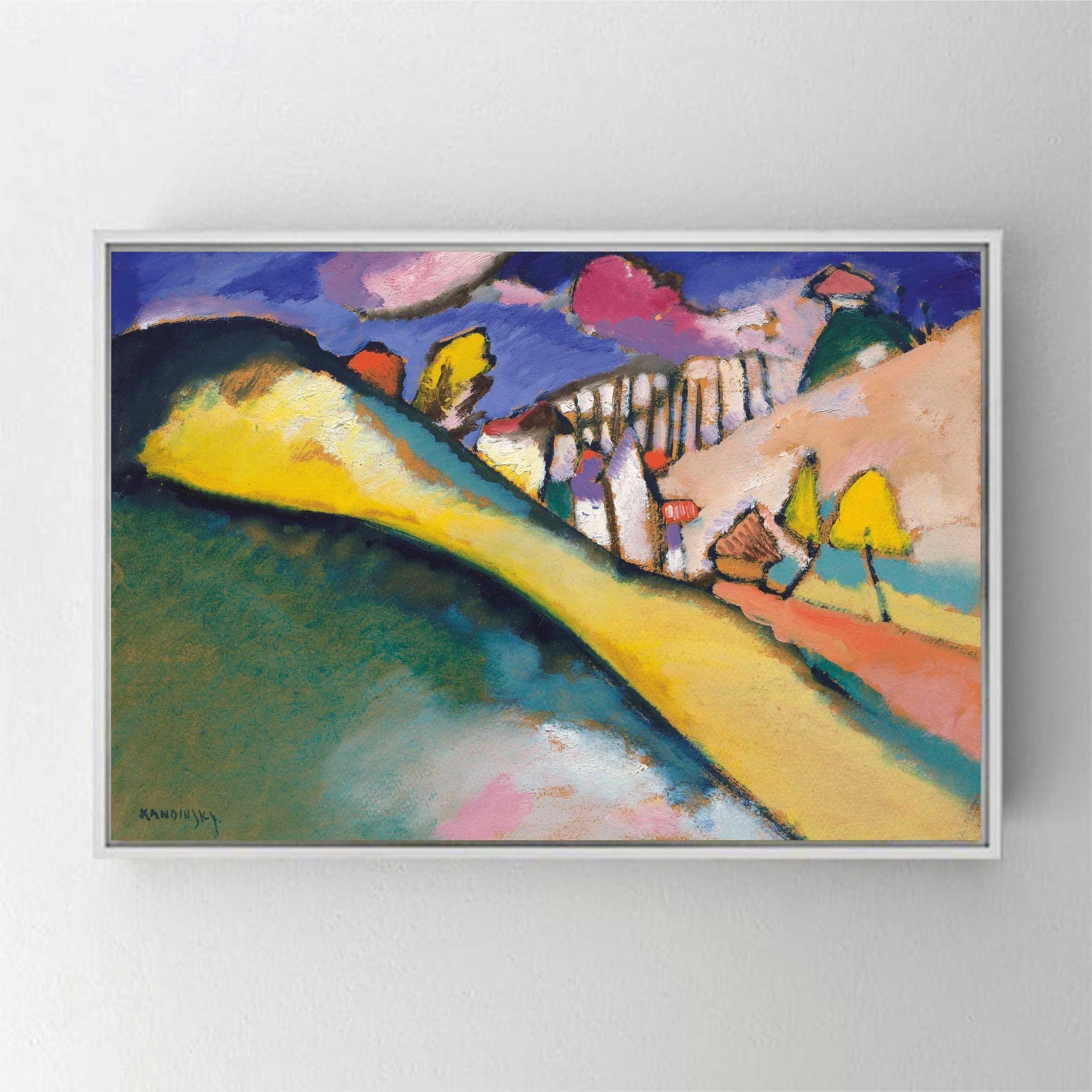 CA1017 WASSILY KANDINSKY -STUDIE FUR LANDSCHAFT