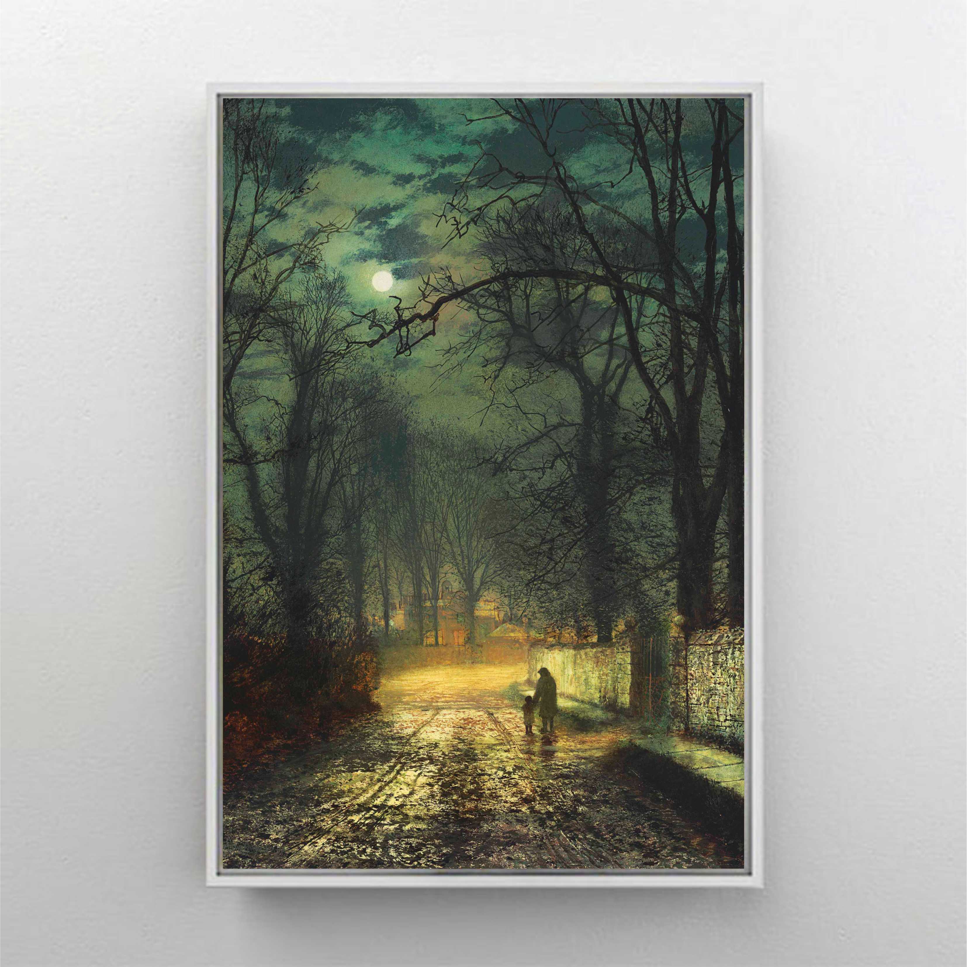 CA1075 JOHN ATKINSON GRIMSHAW -A MOONLİT LANE